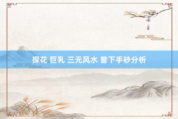 探花 巨乳 三元风水 曾下手砂分析